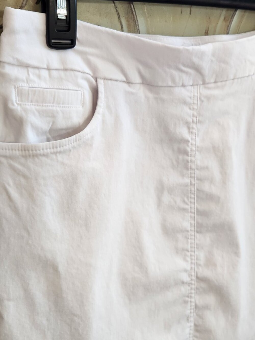 Hilary Radley Super Stretch Athletic Skort Tennis Golf | White | Medium - Picture 3 of 5